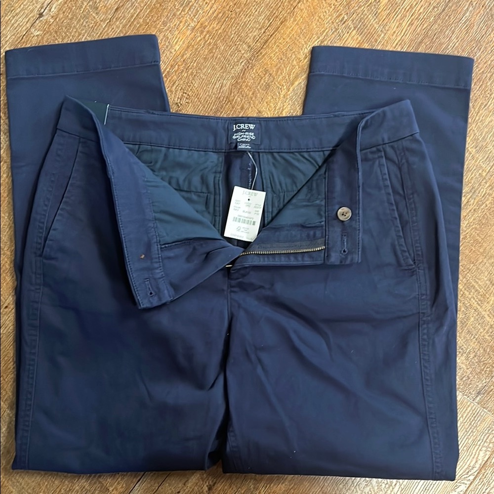 J. Crew Navy Women’s high rise girlfriend chino 10P
